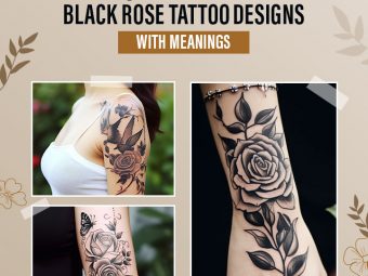 45 Awesome Black Rose Tattoo Designs With Their Meanings