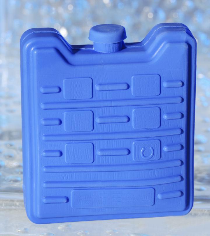 A recyclable ice pack to ice a tattoo A recyclable ice pack to ice a tattoo