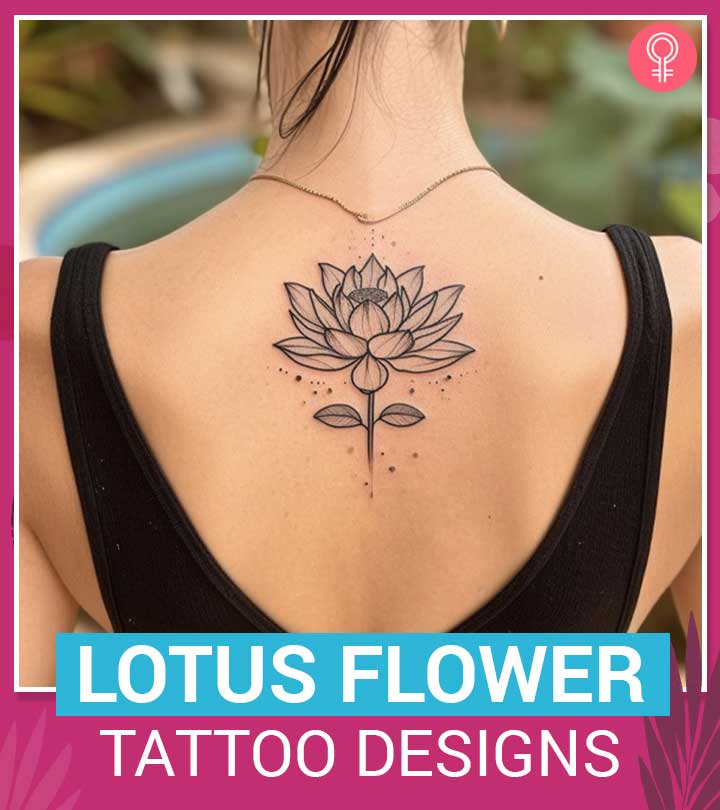 80 Lotus Tattoo Designs With Their Meanings
