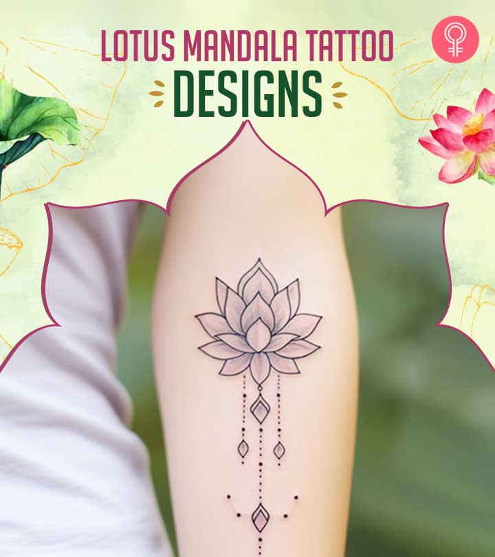 75 Mandala Lotus Flower Tattoos With Their Meaning