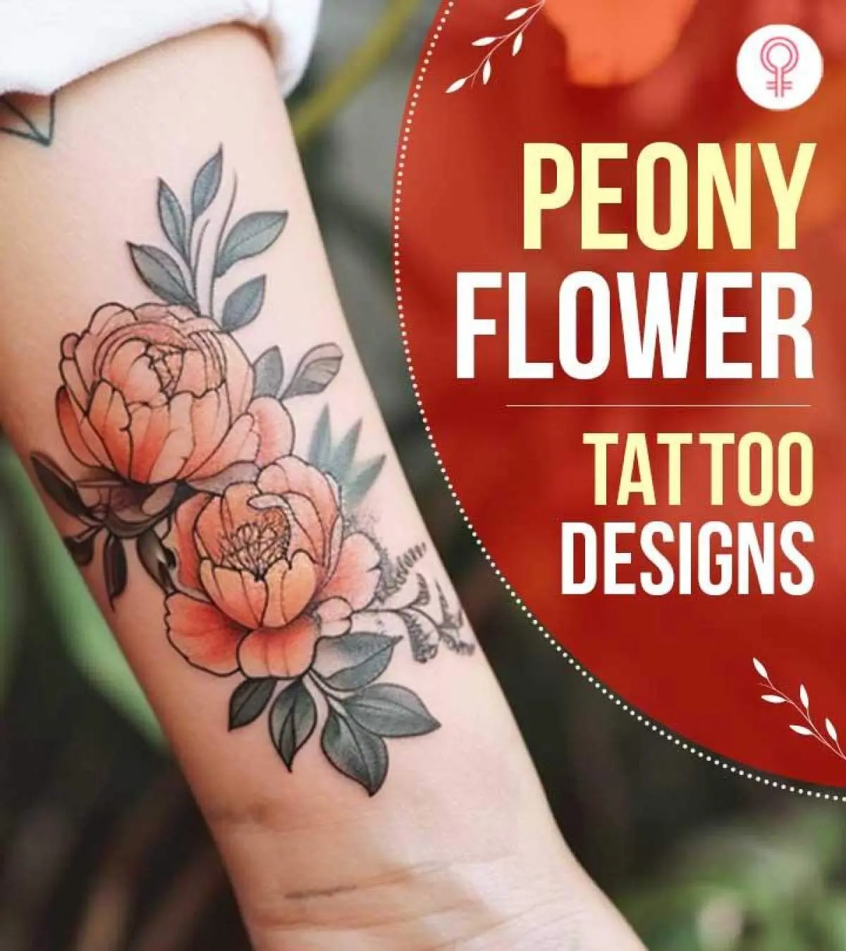 Peony Flower Tattoo Female Peony Flower Tattoo Female