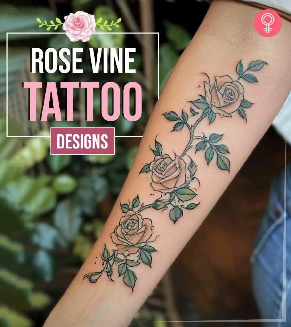 Rose Vine Tattoo: 75 2025 Designs