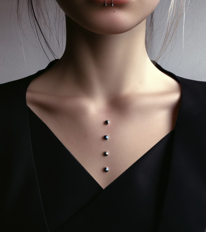 Sternum Piercing: Types, Aftercare, And Jewelry
