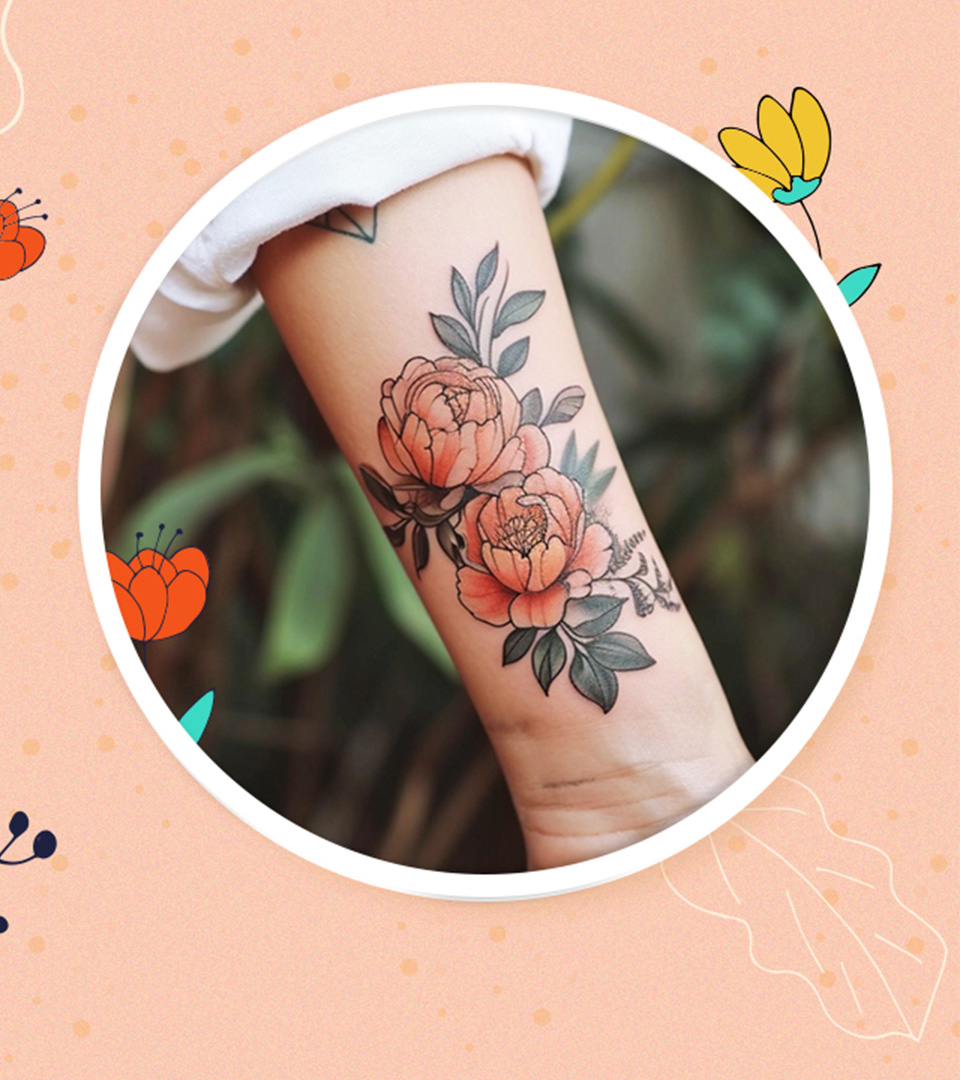 Top 100 Peony Flower Tattoo Designs And Their Meanings