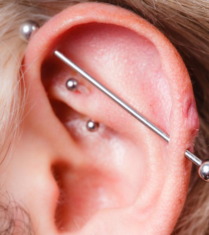 Infected Industrial Piercing Causes, Symptoms, & Prevention