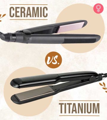 Ceramic vs titanium hair straightener