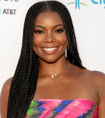 Gabrielle Union with knotless braids
