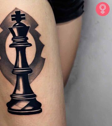 8 Astonishing Chess Piece Tattoo Ideas To Check Out