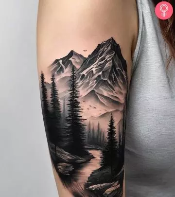 8 Amazing Landscape Tattoos With Their Meanings