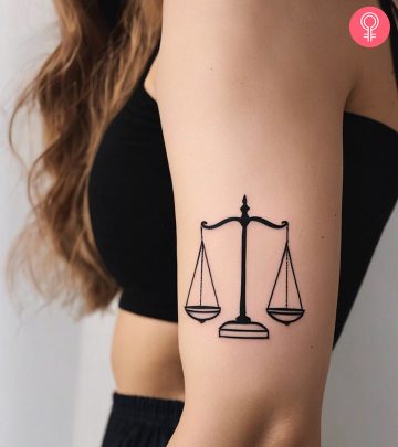 8 Elegant Libra Tattoos With Their Meanings