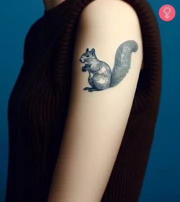 8 Squirrel Tattoo Designs With Their Meanings