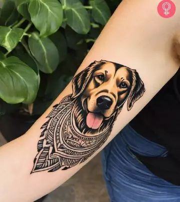 8 Cute Golden Retriever Tattoo Ideas For Dog Lovers