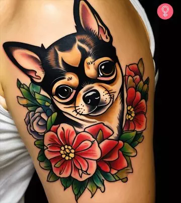 8 Charming Chihuahua Tattoo Ideas For Dog Lovers