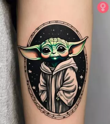 8 Baby Yoda Tattoo Ideas To Express Your Love For Star Wars
