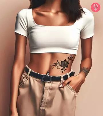 8 Dynamic Stomach Tattoo Ideas To Flaunt Your Style