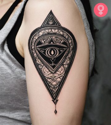 8 Cool Planchette Tattoo Designs With Their Meanings