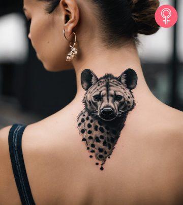 Hyena tattoo