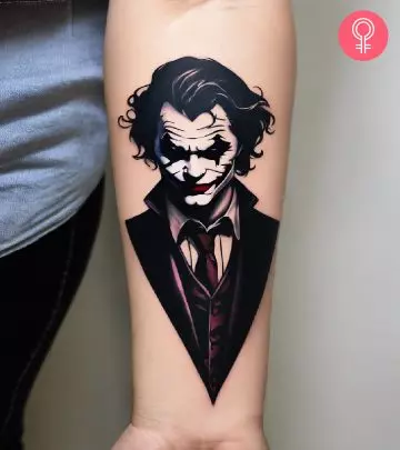 8 Simple Joker Tattoo Design Ideas To Make A Statement