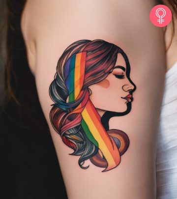 Lesbian tattoo
