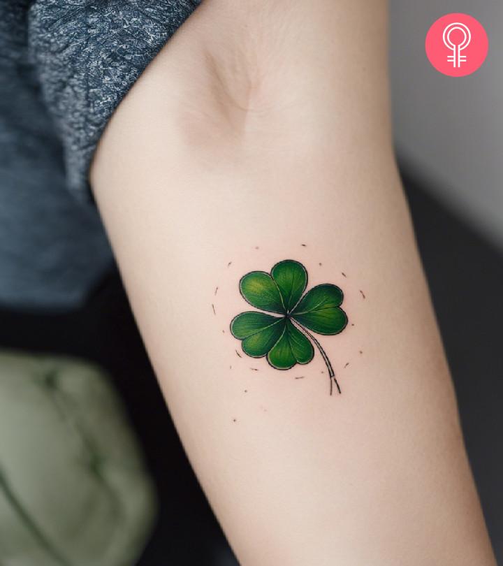 8 Unique Four Leaf Clover Tattoo Ideas And Designs