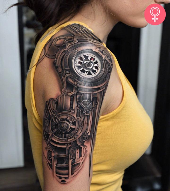 8 Unique Biomechanical Tattoo Designs To Explore