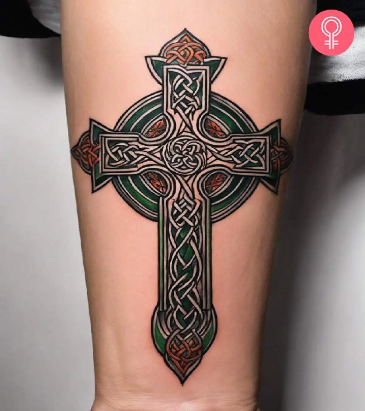 Beautiful Celtic Cross Tattoos