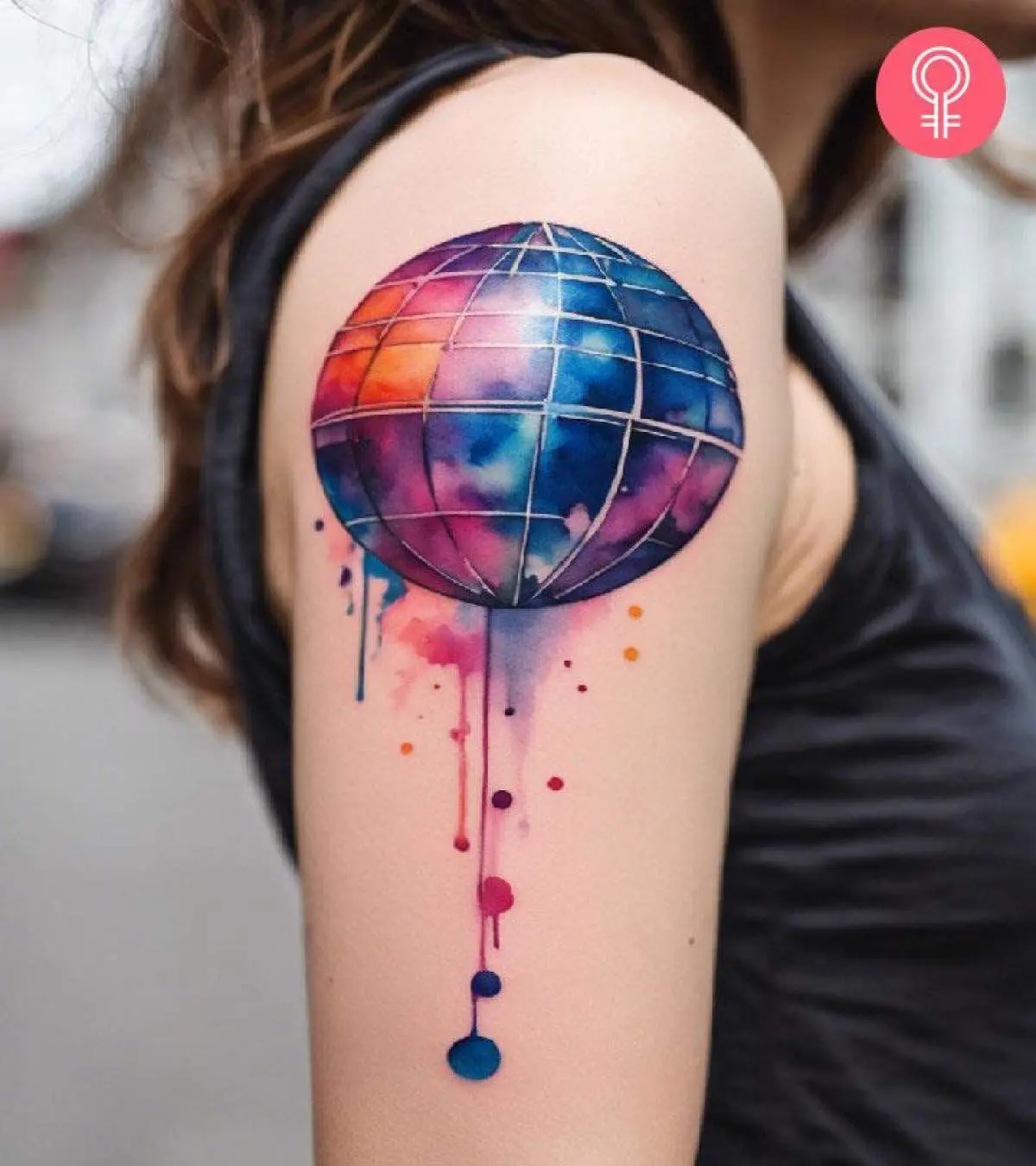 8 Outstanding Disco Ball Tattoo Ideas For You