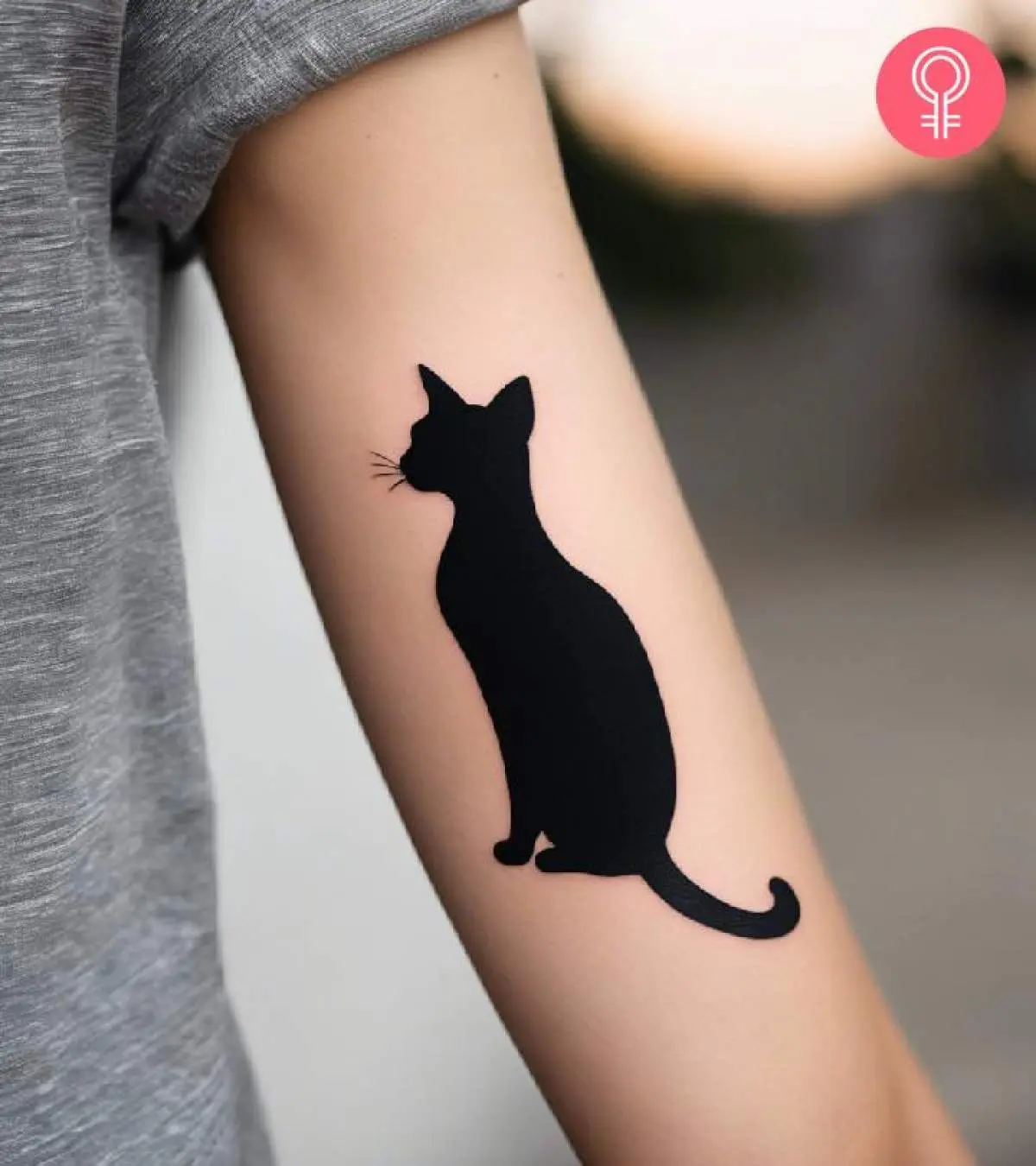 Stunning Cat Silhouette Tattoos to Inspire You
