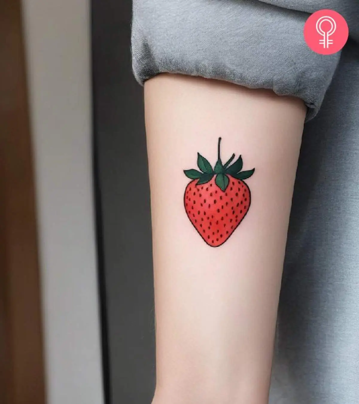 8 Irresistibly Cute Strawberry Tattoos