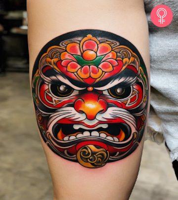 daruma doll tattoo daruma doll tattoo