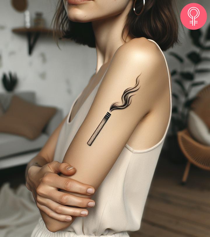 8 Stylish Cigarette Tattoo Ideas With Their Meanings