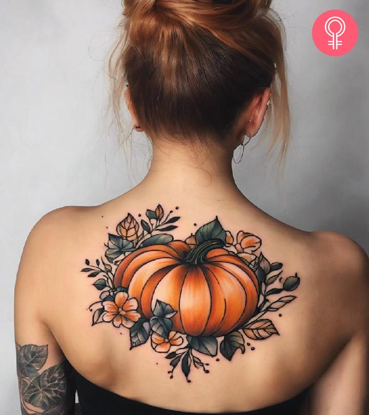 8 Awesome Pumpkin Tattoos Ideas And Designs With Meanings