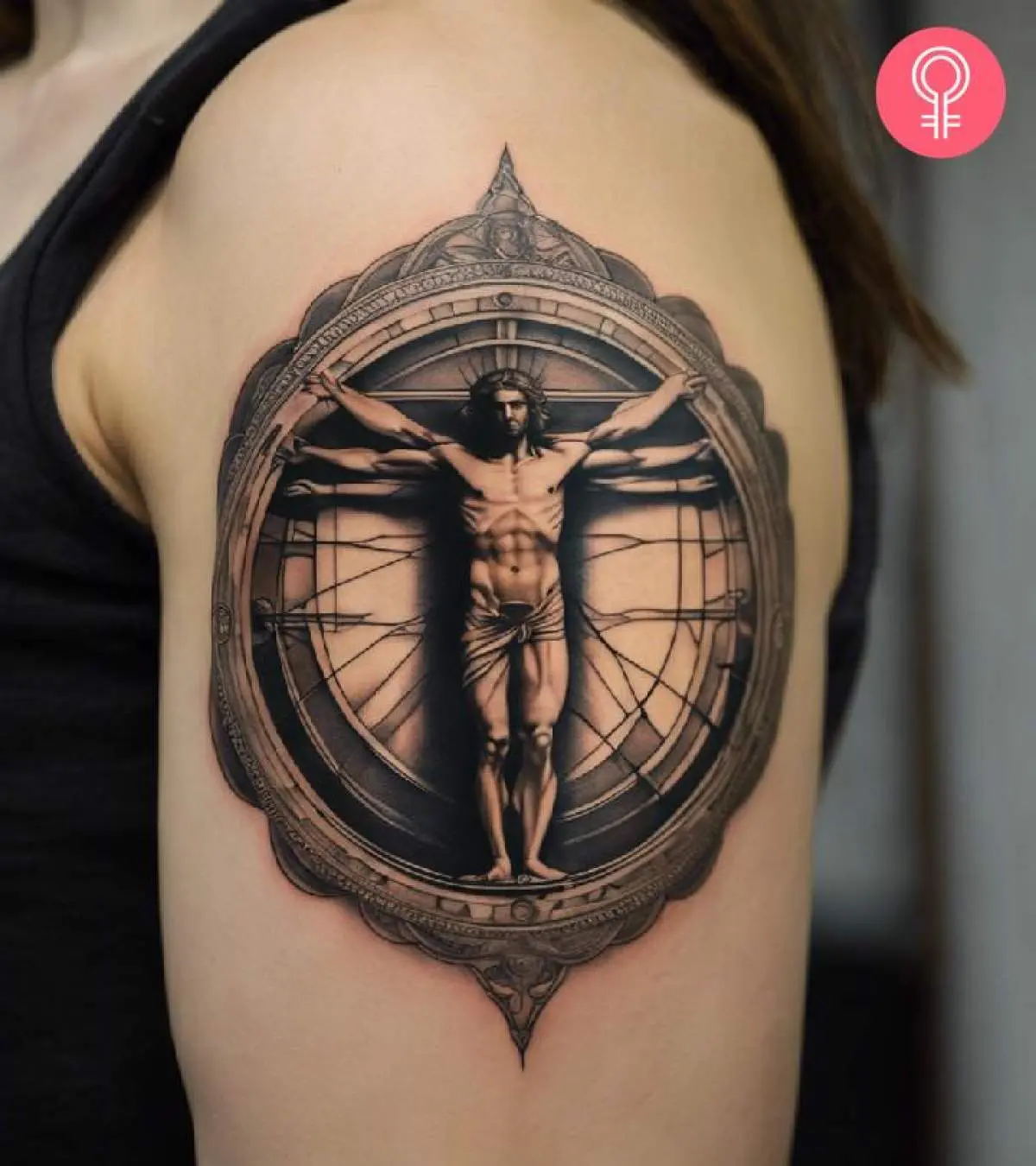 Leonardo Da Vinci Vitruviusman Tattoo Leonardo Da Vinci Vitruviusman Tattoo