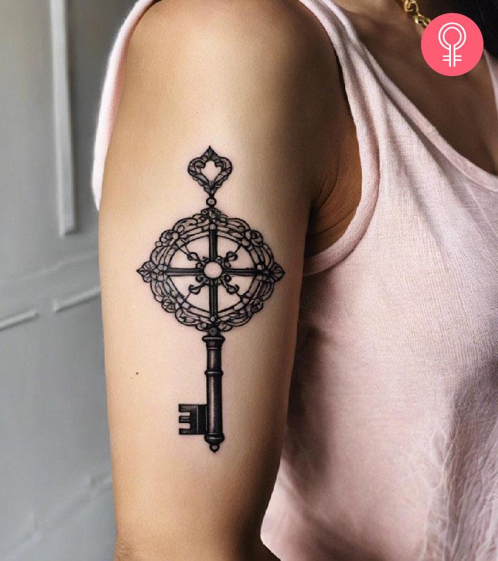 8 Skeleton Key Tattoos: Unlocking The Symbolism of Keys