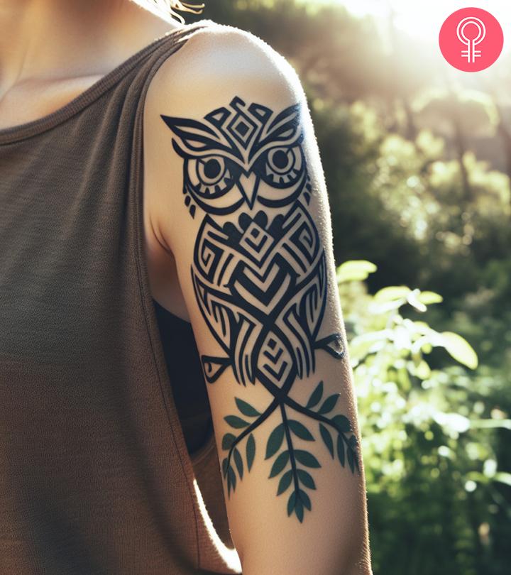 8 Breathtaking Tribal Owl Tattoo Ideas With Meanings