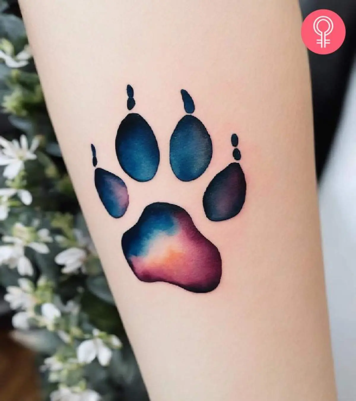 Adorable Dog Paw Print Tattoos to Try