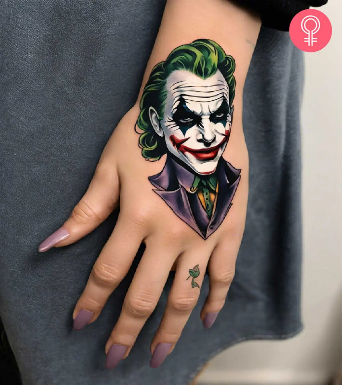 Chaos in Every Line: Joker Hand Tattoos