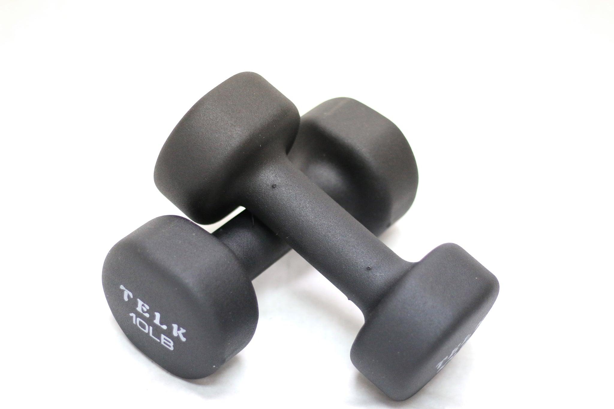 Gaiam neoprene hand sales weight blue 10 lb