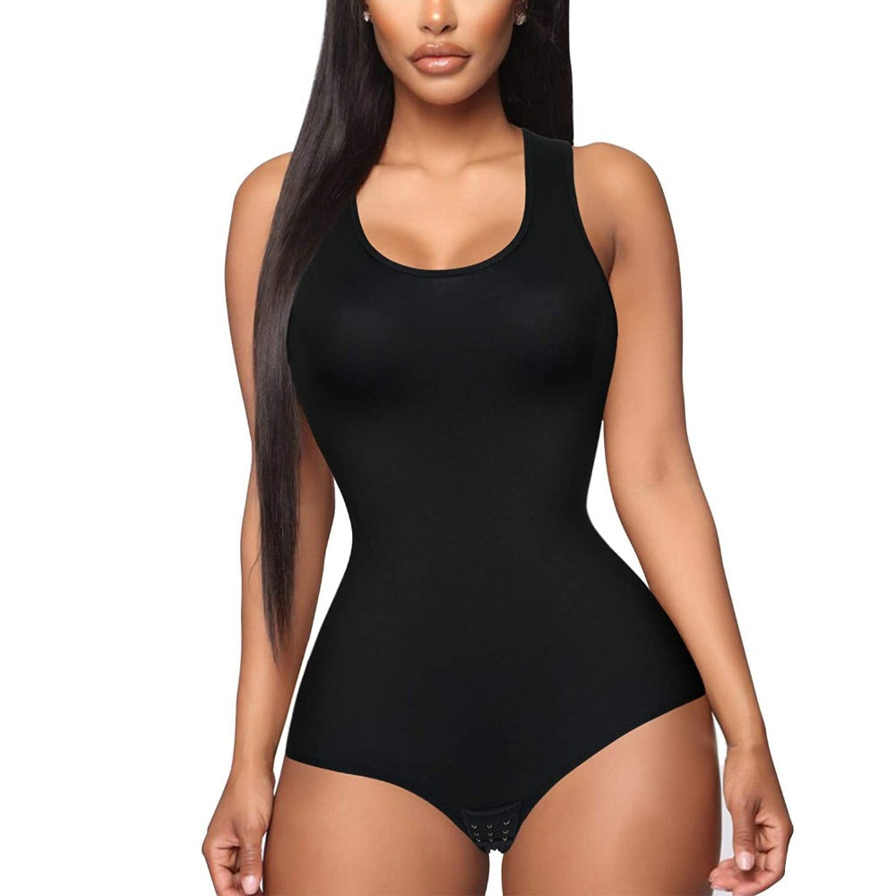 Irisnaya Shapewear Tops for Women Tummy Control Tank Shaping Camisole  Seamless Body Shaper Slimming Cami Waist Trainer Vest