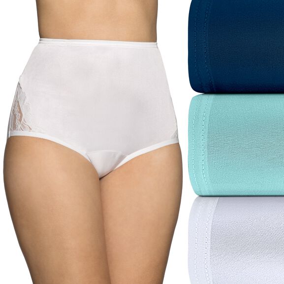 B2BODY Women's High Waist Cool Feel Brief Underwear Panties Small