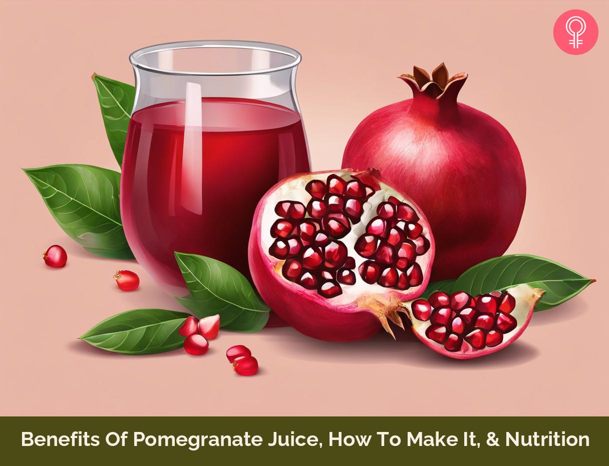 Best time to shop take pomegranate juice