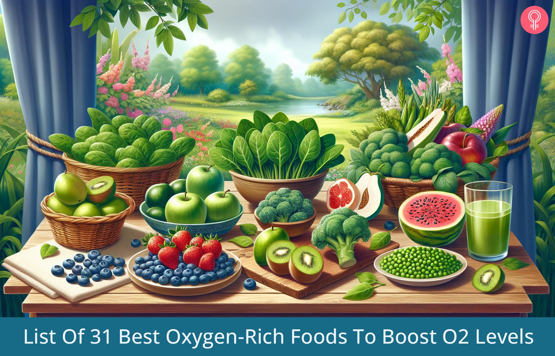 Oxygen sales rich foods