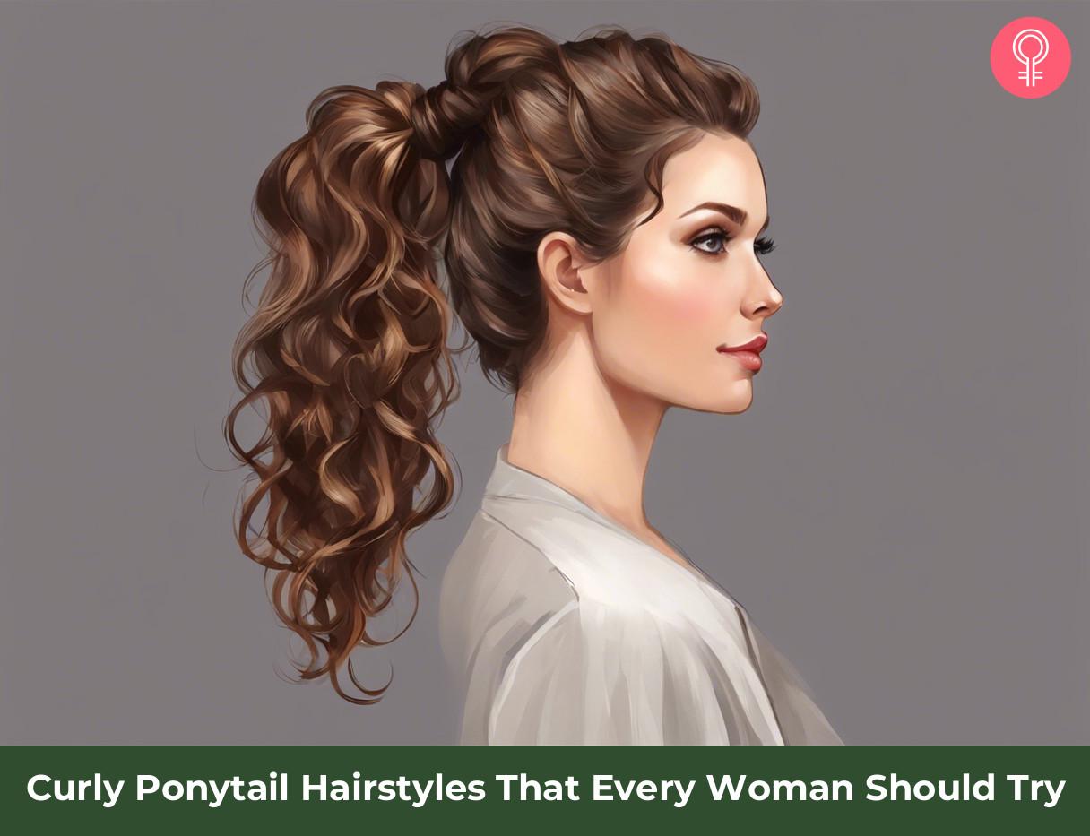 Stylish Black Hairstyles with Two Ponytails