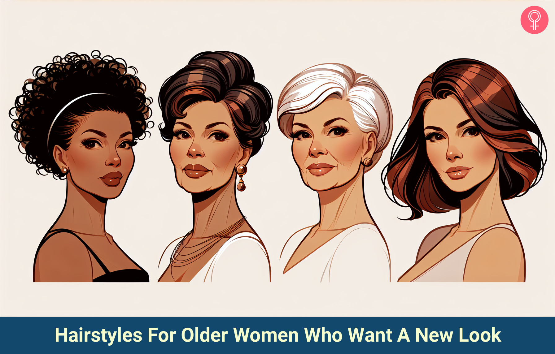 24 Hairstyles For Older Women Who Want A New Look