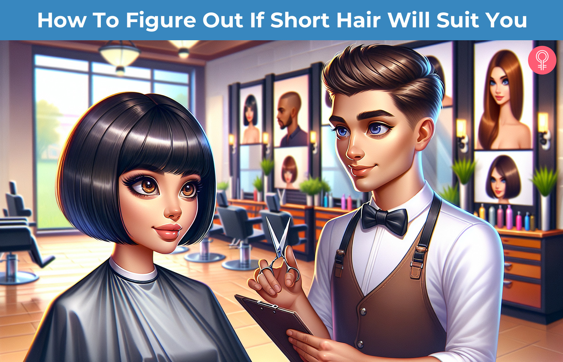 What Hairstyle Suits You: The Best Hairdo for the Round, Oval, or Square  Face Shape - HubPages