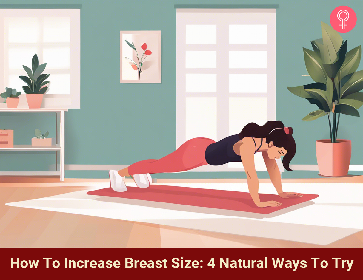 How to increase breast size. Discover effective and natural ways