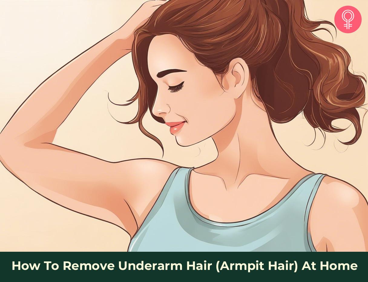 How to shop remove armpit hair