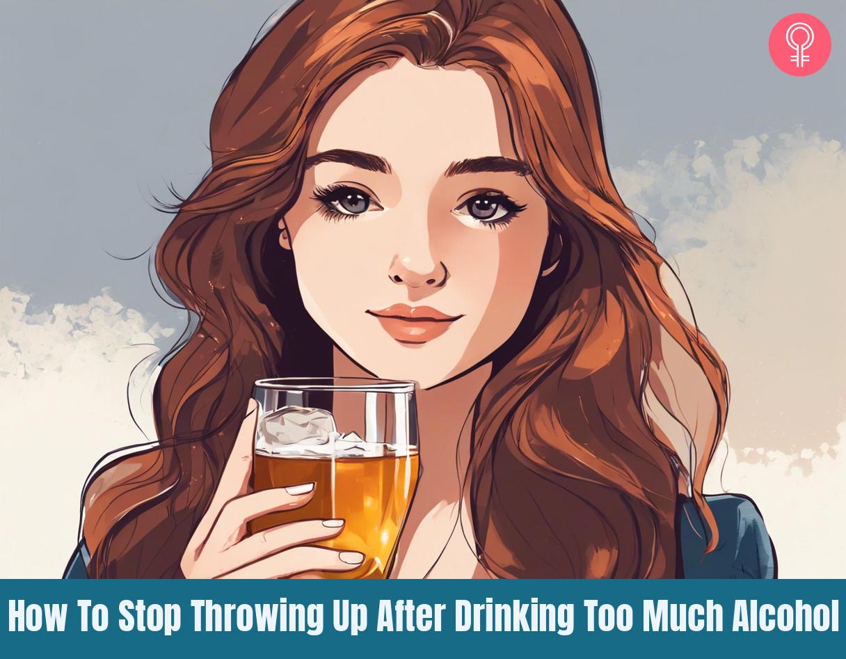 How to stop throwing online up after drinking