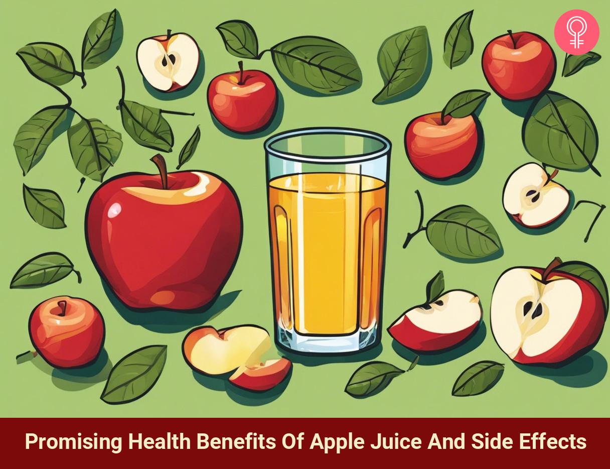 10 Promising Health Benefits Of Apple Juice And Side Effects